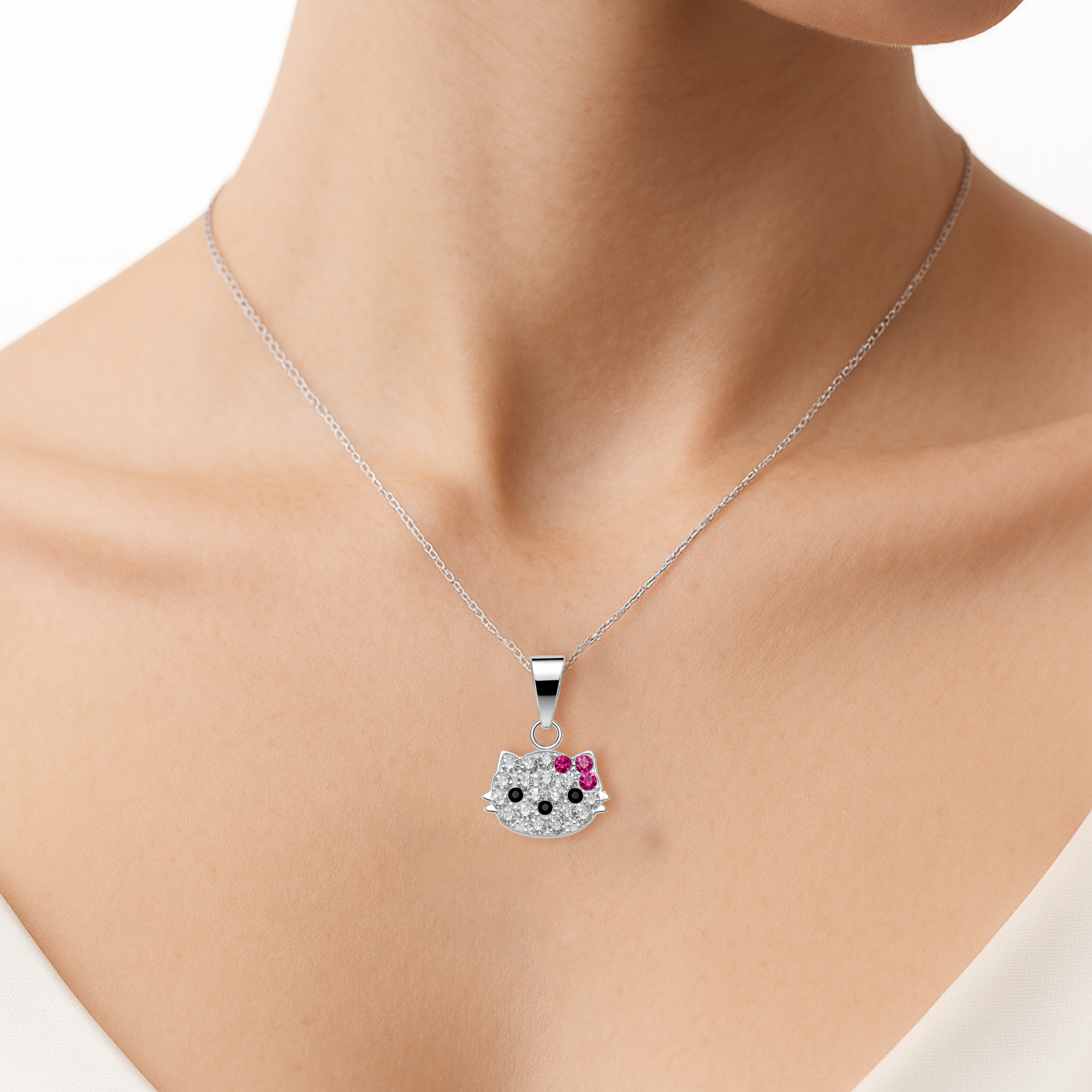 Dije Kitty Plata .925