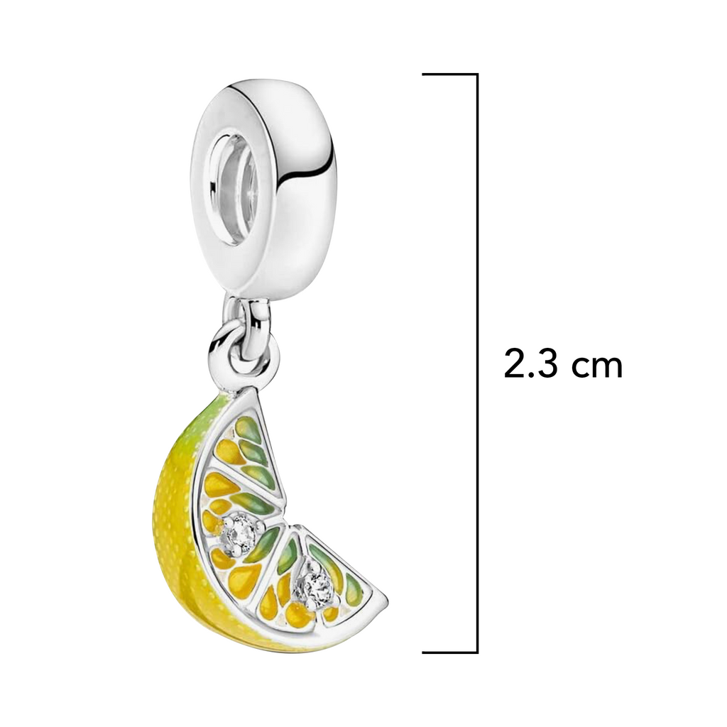 Charm Inspirado Pan 1:1 Limon Plata .925
