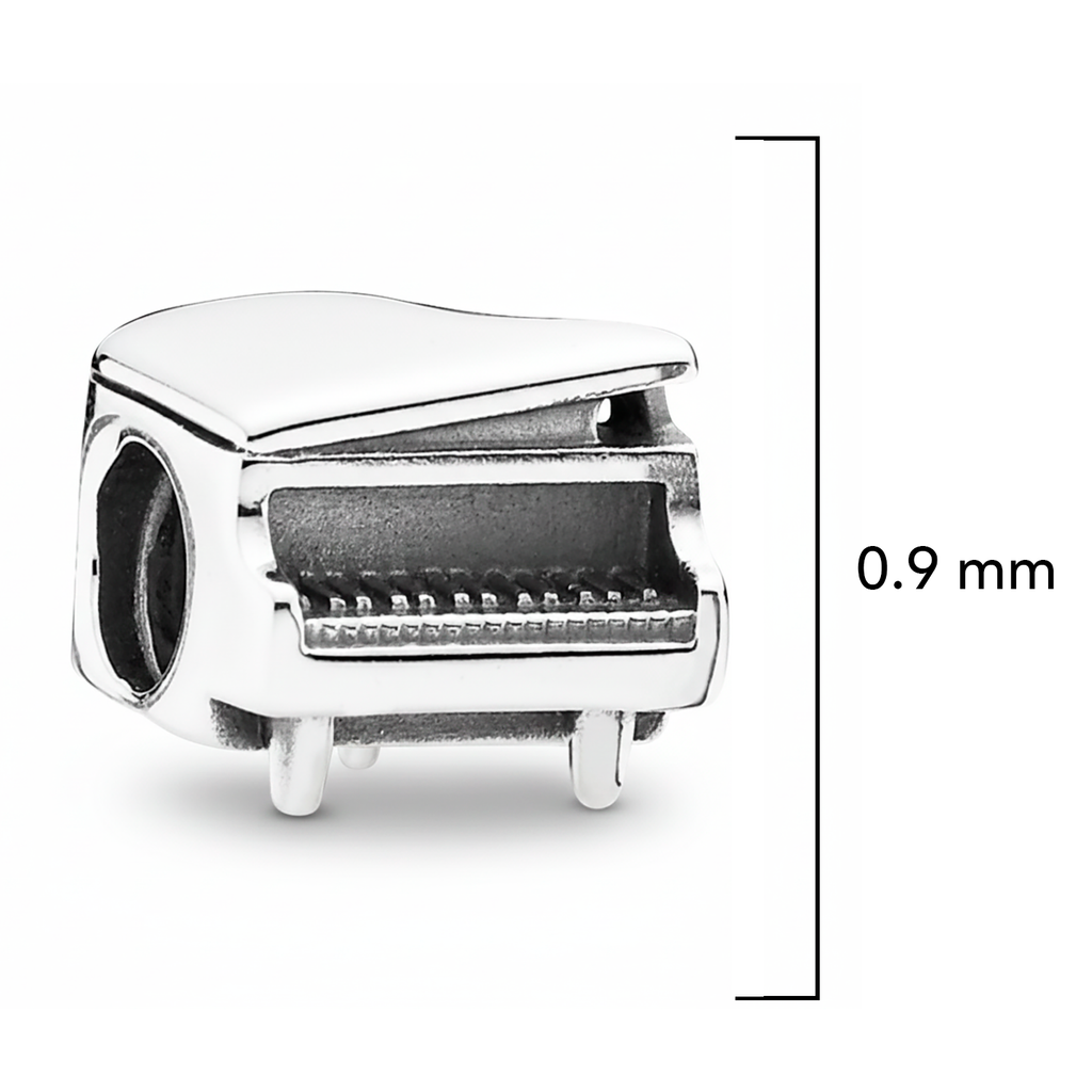Charm Inspirado Pan 1:1 Piano Plata .925