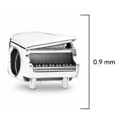 Charm Inspirado Pan 1:1 Piano Plata .925