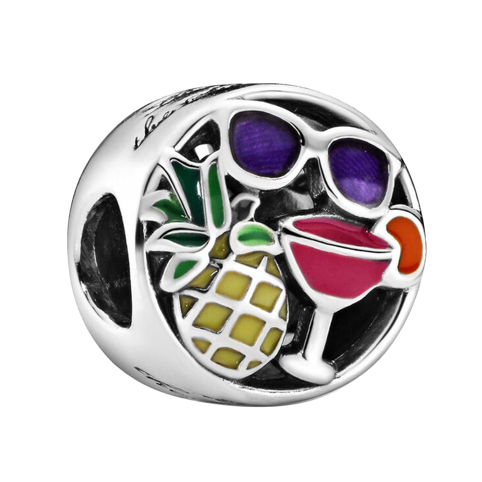 Charm Inspirado Pan 1:1 Summer Plata .925