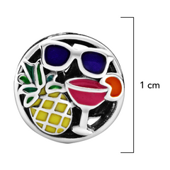 Charm Inspirado Pan 1:1 Summer Plata .925