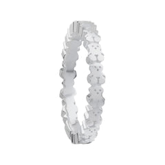 Anillo Osos 1:1 Osos Lisos Plata .925 con Baño de Rodio