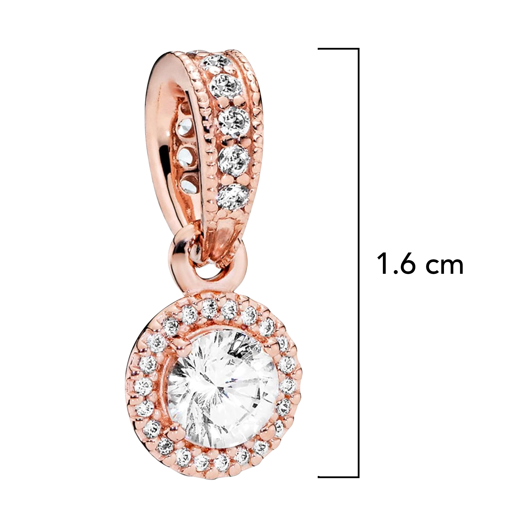 Charm Inspirado Pan 1:1 Circonia Plata .925