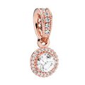 Charm Inspirado Pan 1:1 Circonia Plata .925