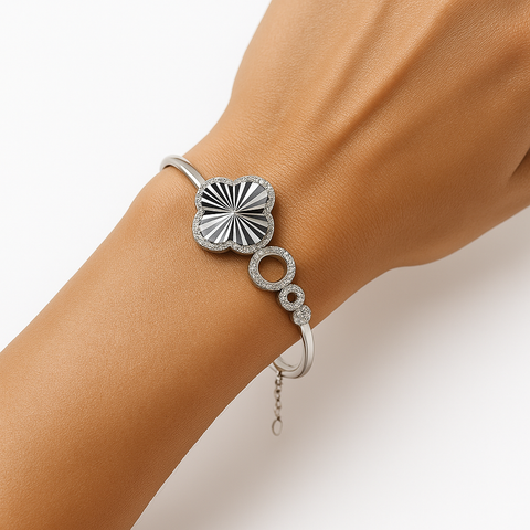 Brazalete isnpirado Van Plata .925
