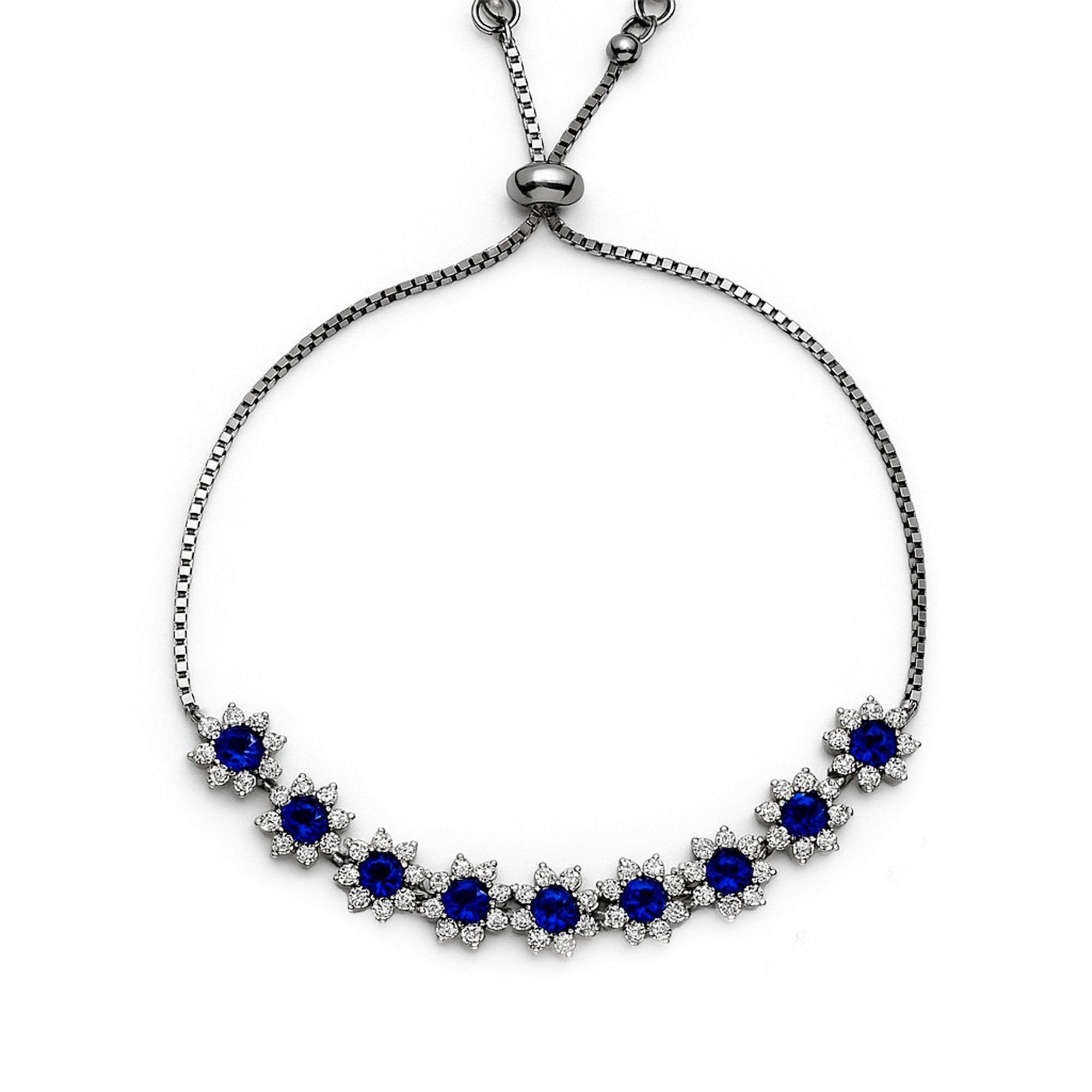 Pulsera flor Plata .925