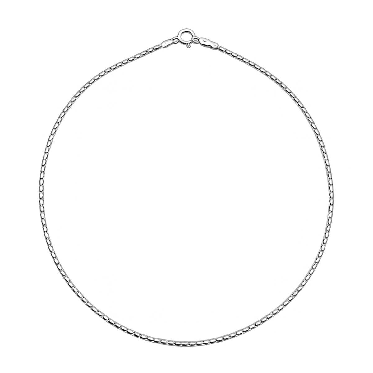 Tobillera espiga Plata .925