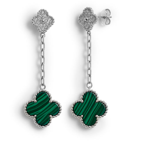 Arete inspirado Van Plata .925