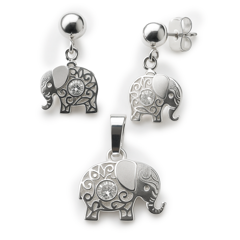 Set elefante Plata .925