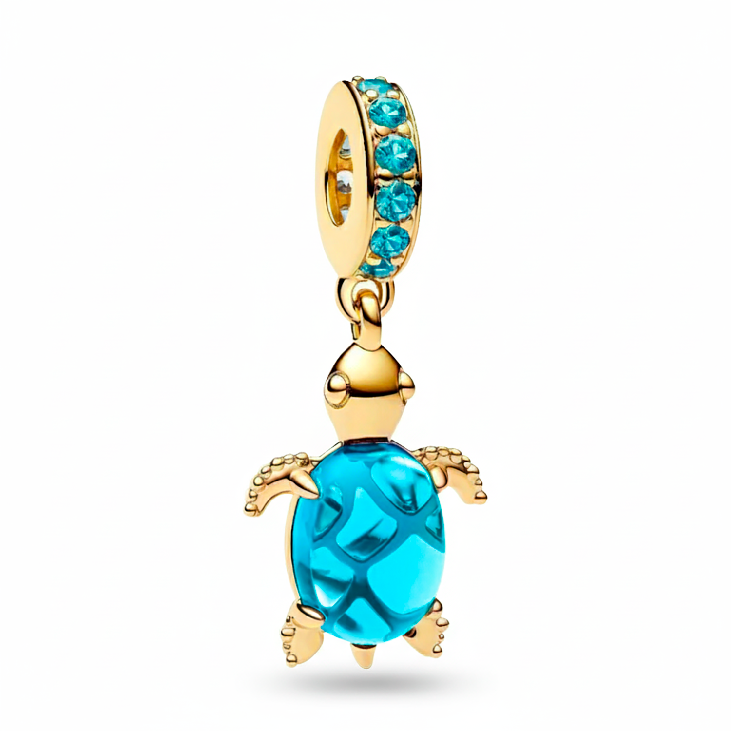 Charm Inspirado Pan 1:1 Tortuga Plata .925