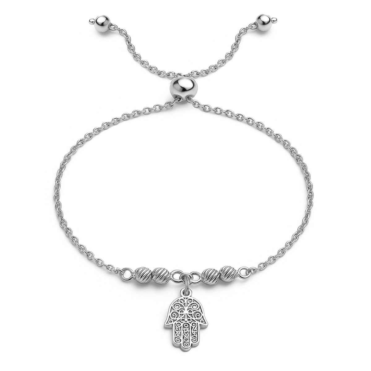 81 - Pulsera mano de fatima Plata .925