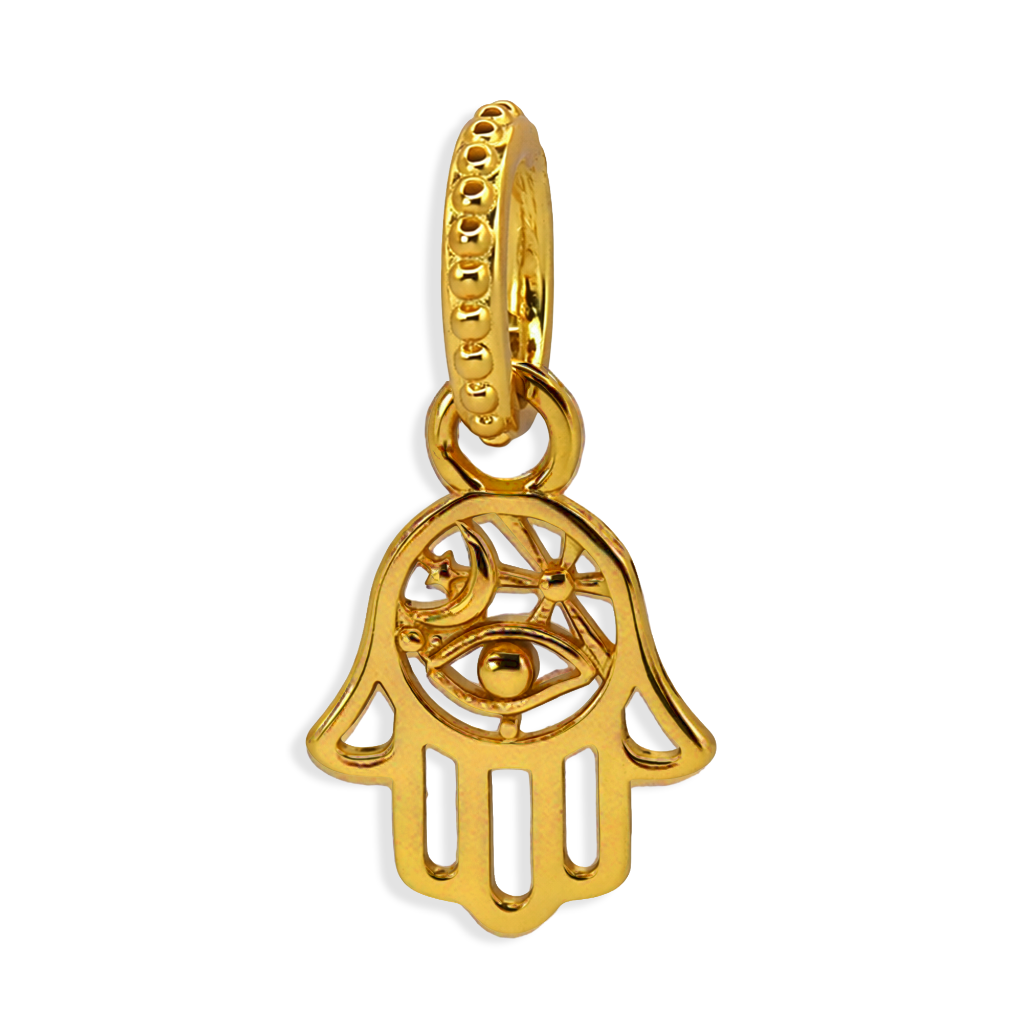 Charm Inspirado Pan Mano de Fatima Plata .925
