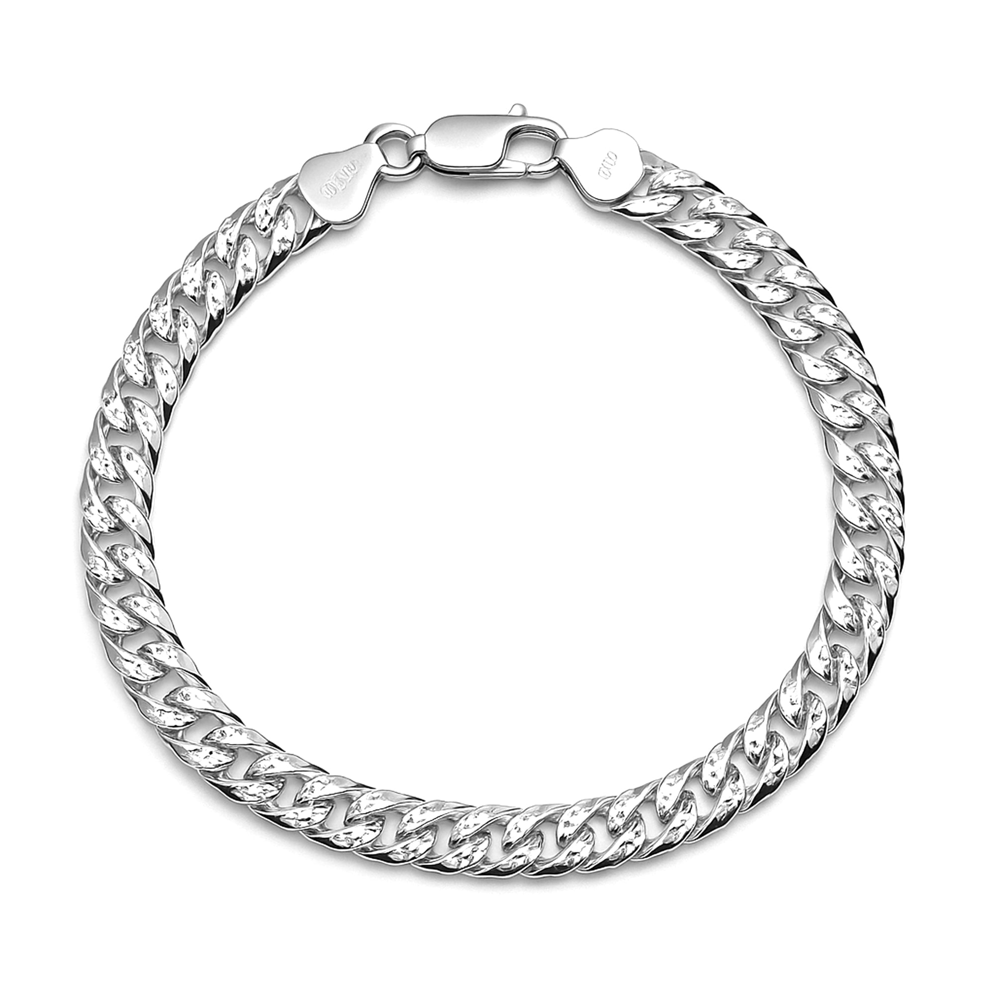 Pulso cubano Plata .925