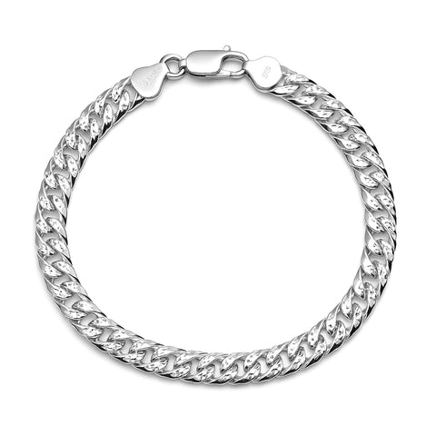 Pulso cubano Plata .925