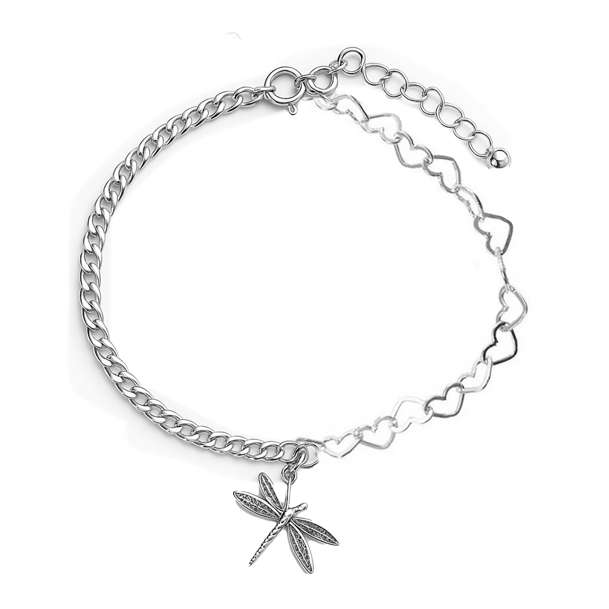 Pulsera libelula Plata .925