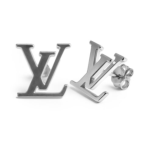 Broquel inspirado LV Plata .925