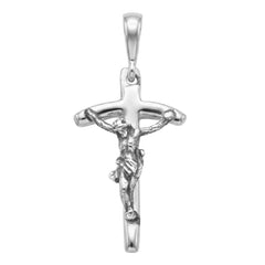 Dije Cristo Oxidado Plata .925