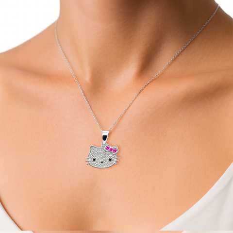 Dije Kitty Plata .925