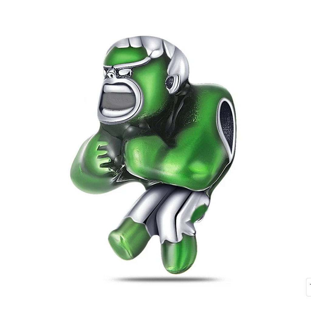Charm Inspirado Pan 1:1 Hulk Plata .925