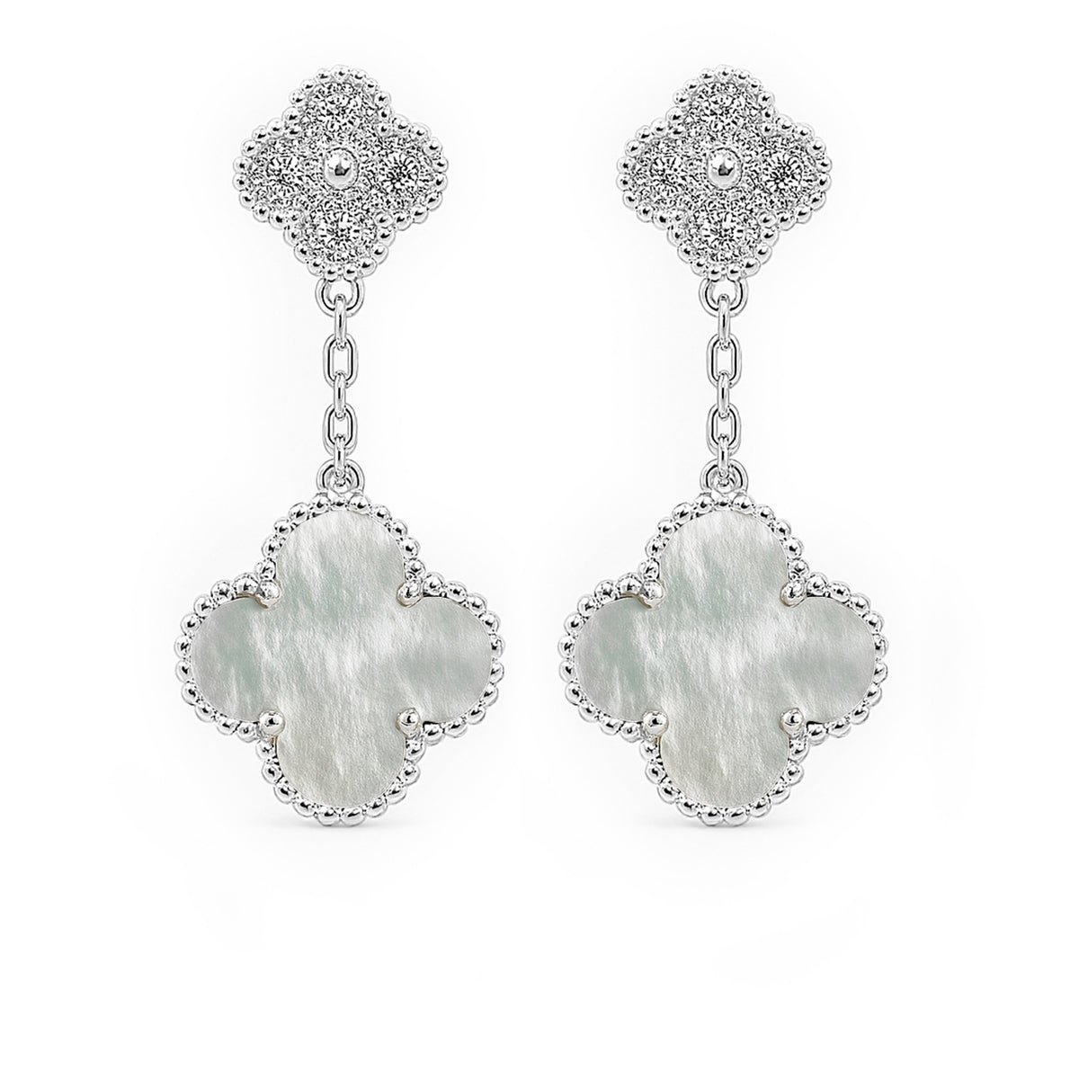 Arete inspirado Van Plata .925