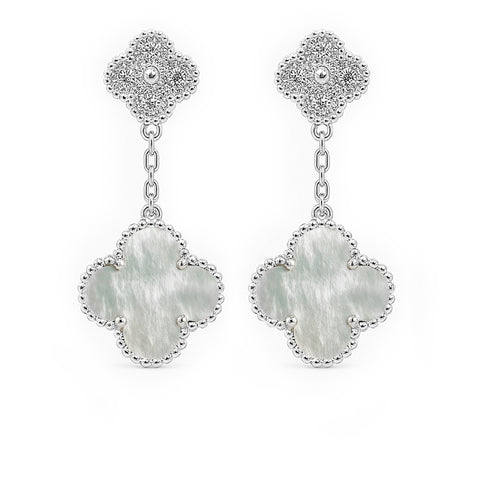 Arete inspirado Van Plata .925