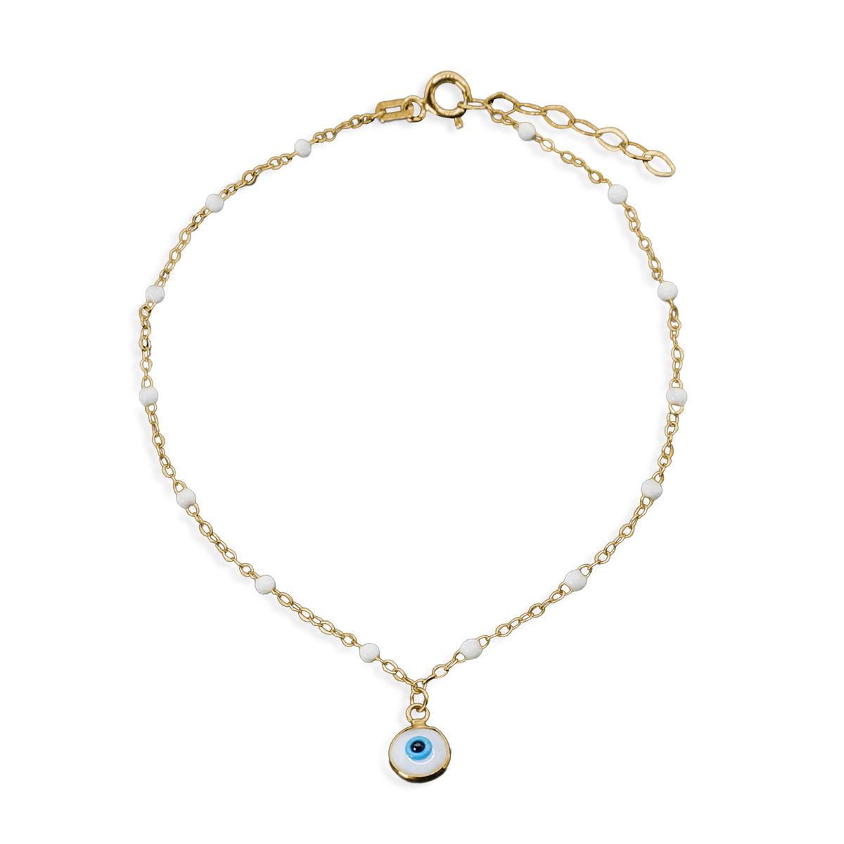 Pulsera Ojo Turco Oro 10K