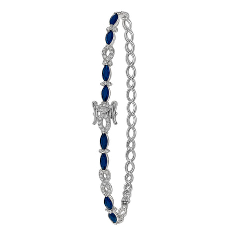 8 - Pulsera infinito Plata .925