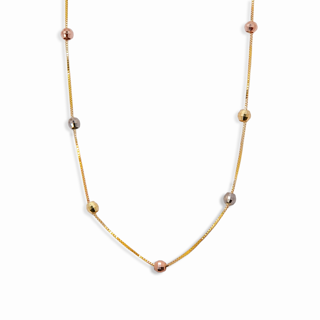 Collar Florentino Viviana Diamantado Oro 10K