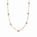 Collar Florentino Viviana Diamantado Oro 10K