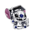 Charm Inspirado Pan 1:1 Stitch Graduado Plata .925