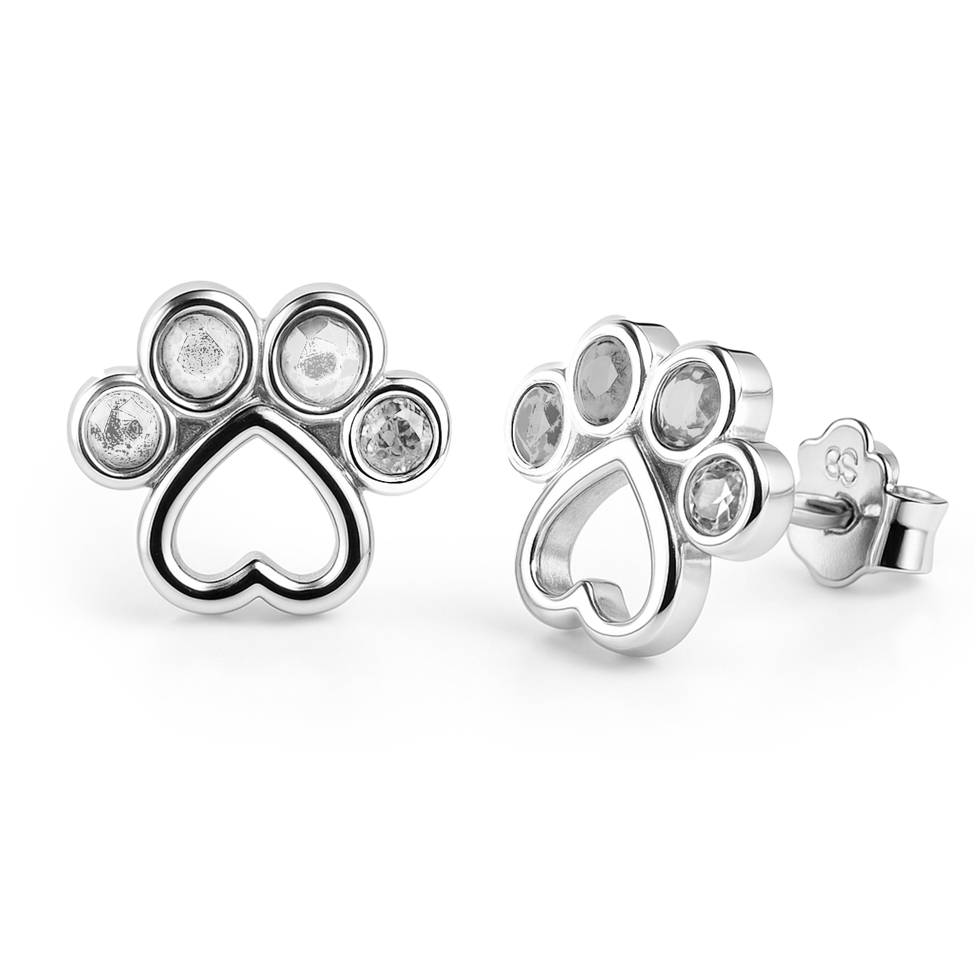 Broquel huella Plata .925