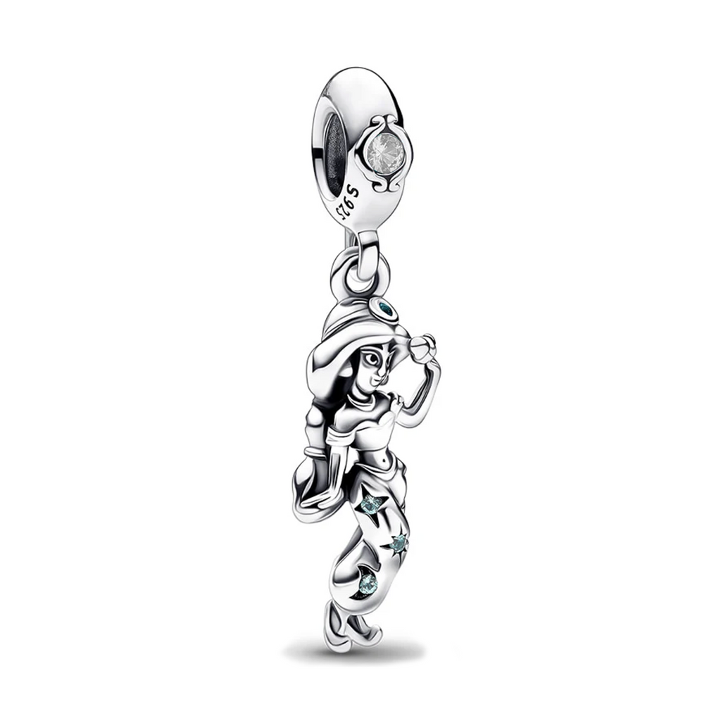 Charm Inspirado Pan 1:1 Princesa Jazmin de Aladin Plata .925