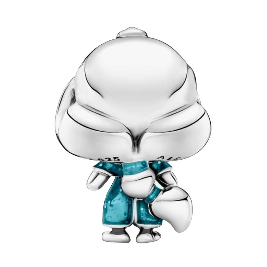 Charm Inspirado Pan 1:1 Princesa Jazmin Plata .925
