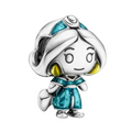 Charm Inspirado Pan 1:1 Princesa Jazmin Plata .925