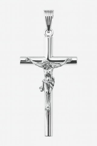 Dije de cruz Plata .925