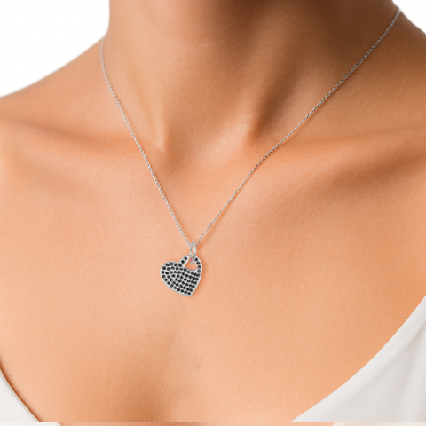 Dije corazón Plata .925