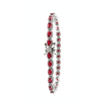 Pulsera de Circonias con Micro Circonias Plata .925 con Baño de Rodio