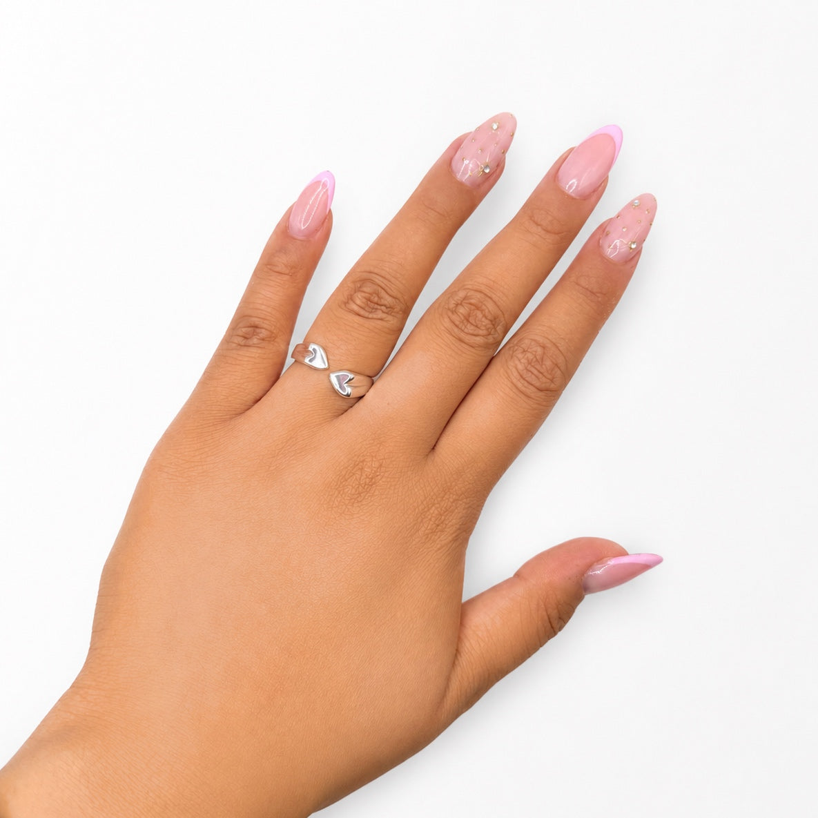 Anillo Ajustable Liso Hecho A Mano Plata .925