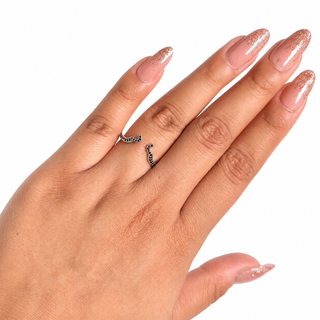 Anillo Inspirado Pan 1.1 Malefica Villanos Plata .925