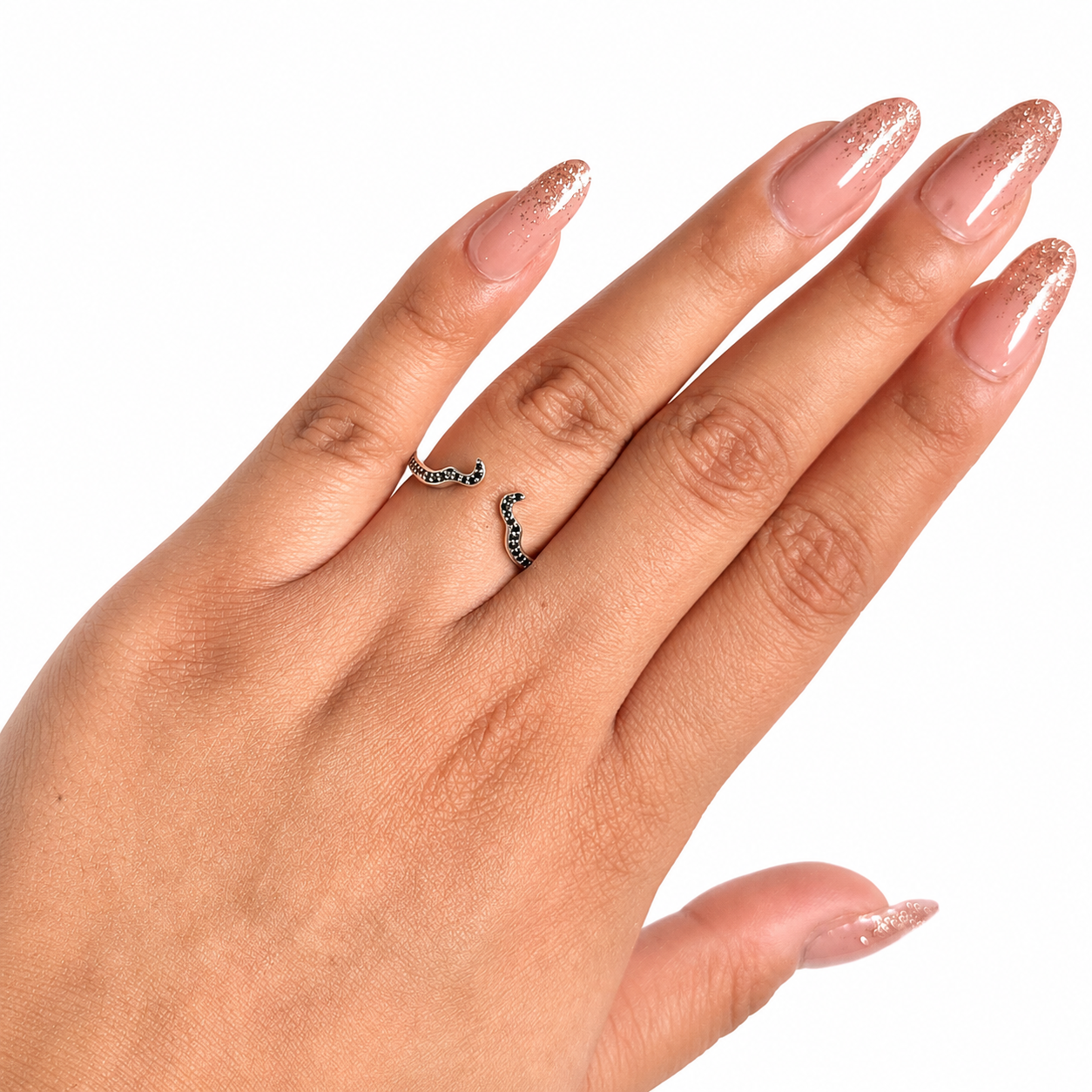 Anillo Inspirado Pan 1.1 Malefica Villanos Plata .925