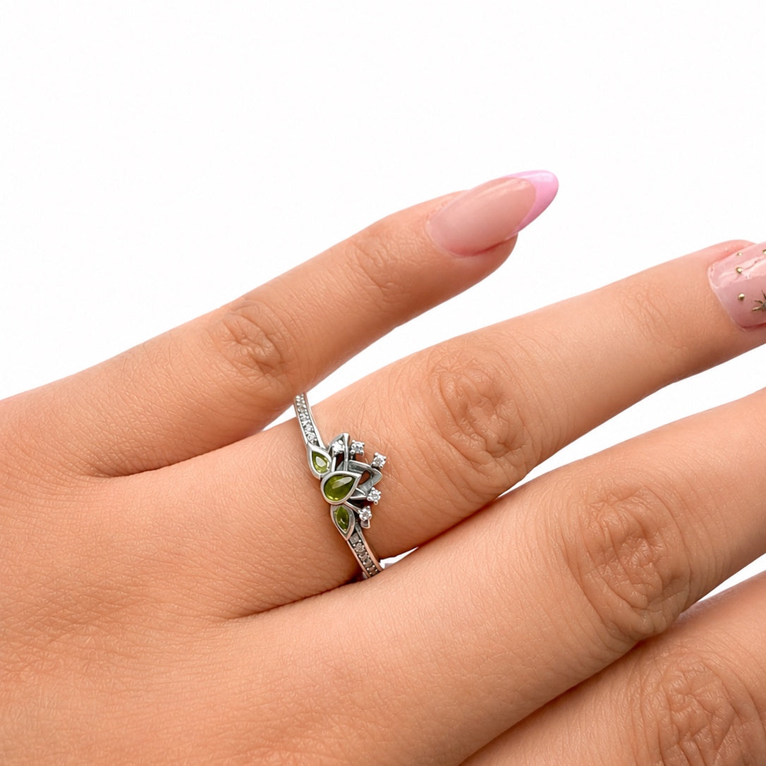 Anillo Pan 1:1 Princesa Tiana, Plata .925
