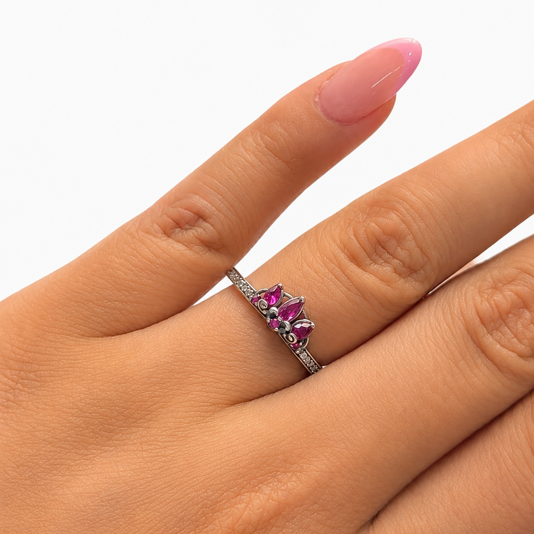 Anillo Pan 1:1 Princesa Rapunzel, Plata .925