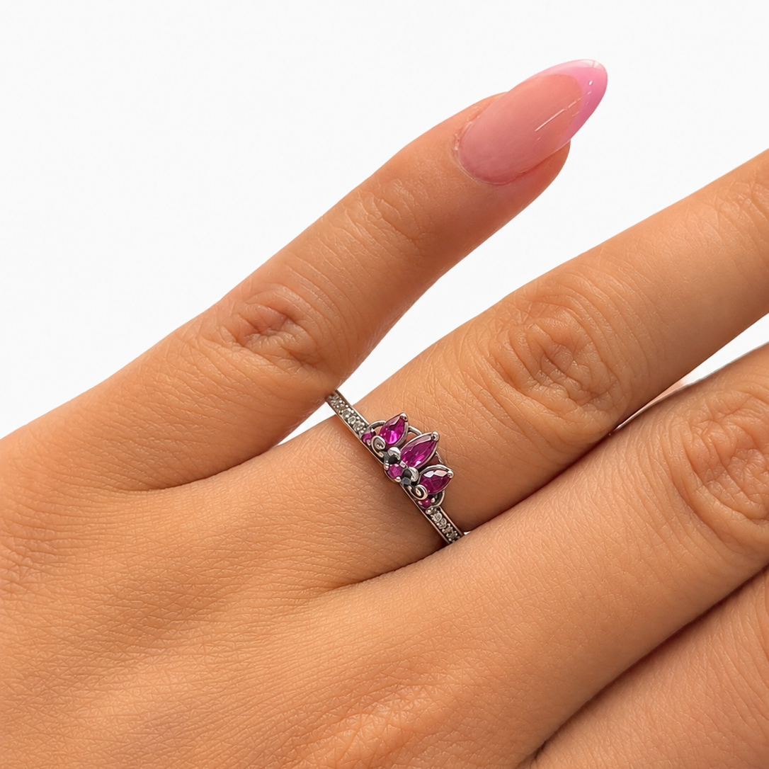 Anillo Pan 1:1 Princesa Rapunzel, Plata .925