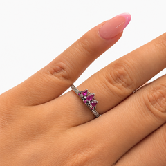 Anillo Pan 1:1 Princesa Rapunzel, Plata .925