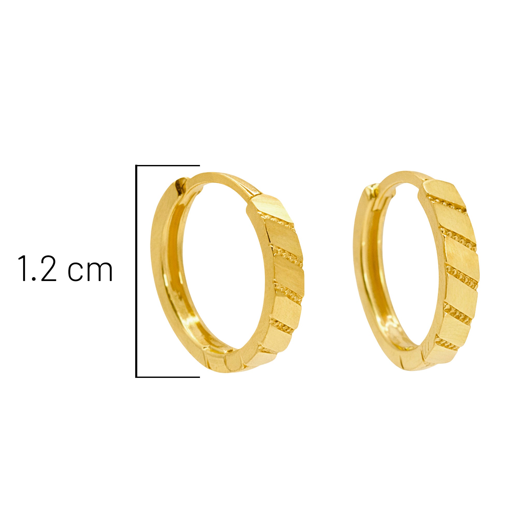 Huggies Diamantadas Oro 10K