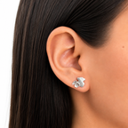 Broquel Inspirado 2 Osos 1.1  Liso Plata .925