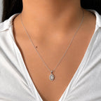 Juego Piedras Preciosas Ópalo de Etiopía Anillos, Aretes y Dije con Circonias, Plata .925 con Baño de Rodio