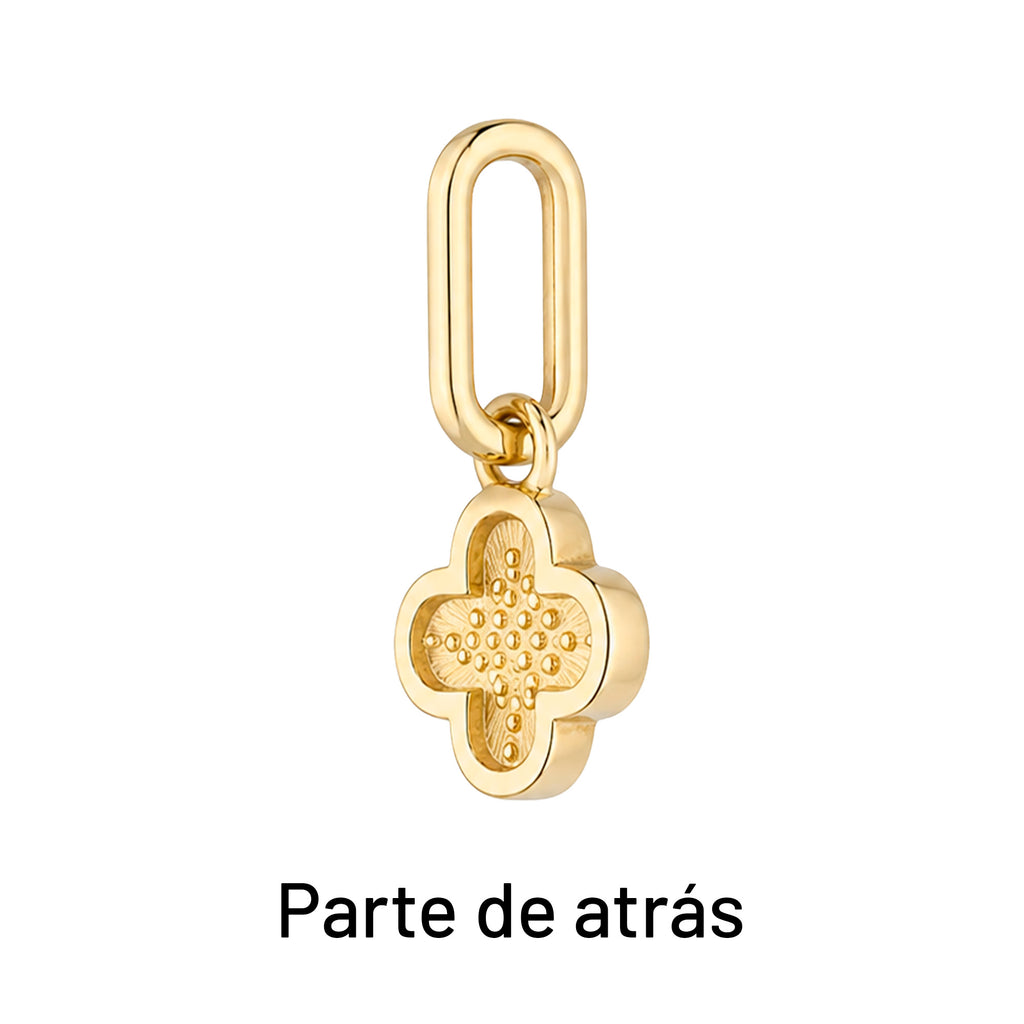 Dije Inspirado Van C Diamantado 1.3cm Oro 10K