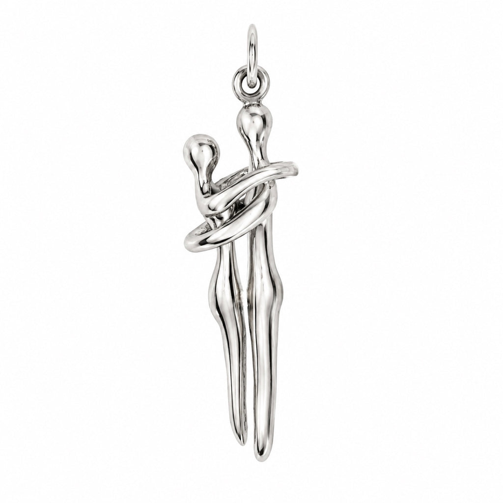 Dije Abrazo Pareja, Plata .925